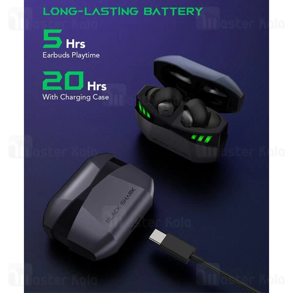 هندزفری بلوتوث دوگوش شیائومی Xiaomi Black Shark Lucifer T2