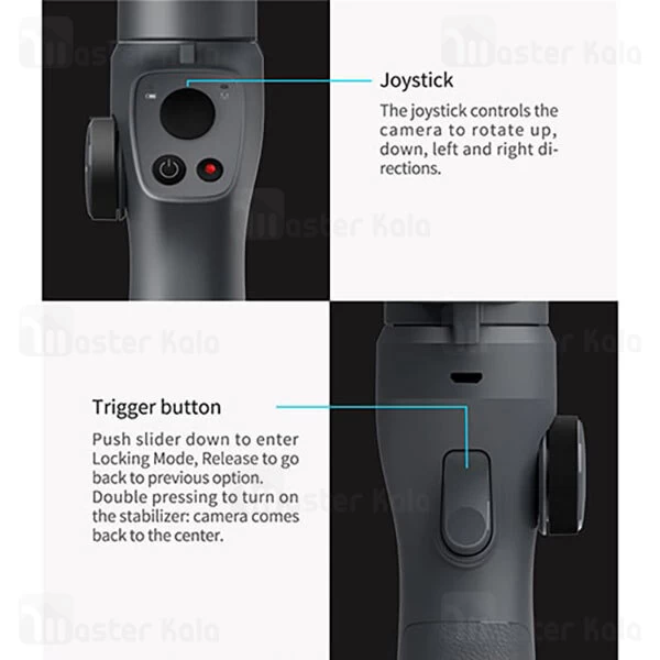 گیمبال و استبلایزر دوربین شیائومی Xiaomi Funsnap Capture 2s