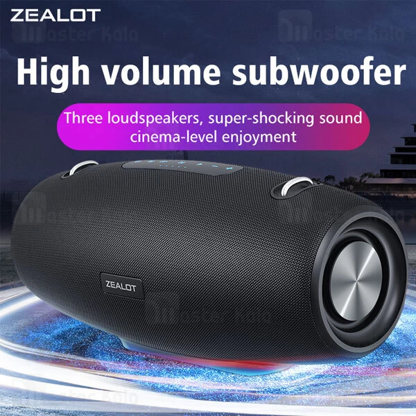 اسپیکر بلوتوث زیلوت Zealot S-67 رم خور توان 75 وات