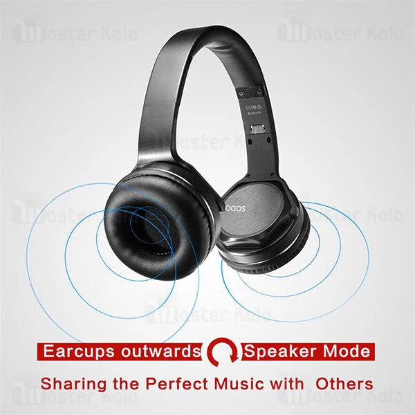 هدفون بلوتوث و اسپیکر سودو مدل SODO MH3