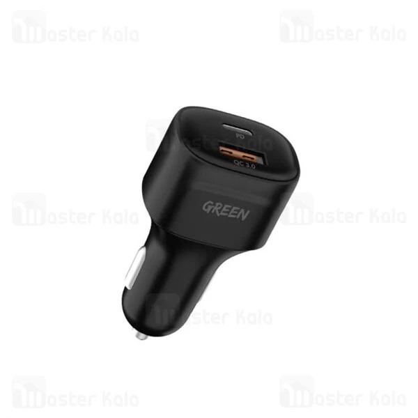 شارژر فندکی گرین لاین Green Lion PD + QC توان 20 وات