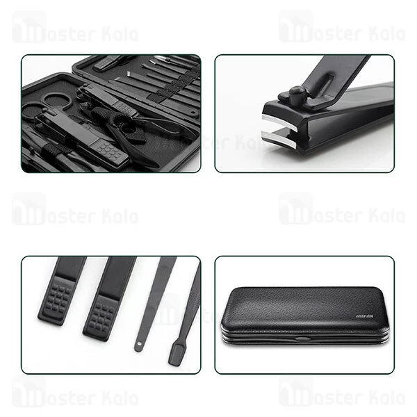 ست 15 عددی مانیکور گرین لاین Green Lion limpia monicare kit