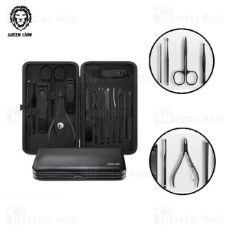 ست 15 عددی مانیکور گرین لاین Green Lion limpia monicare kit