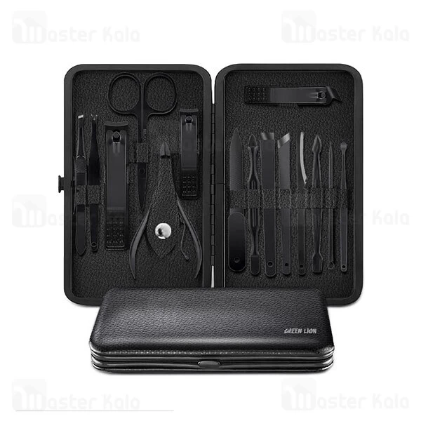 ست 15 عددی مانیکور گرین لاین Green Lion limpia monicare kit