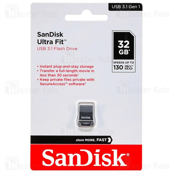 فلش مموری 32 گیگابایت سن دیسک SanDisk Ultra Fit SDCZ430