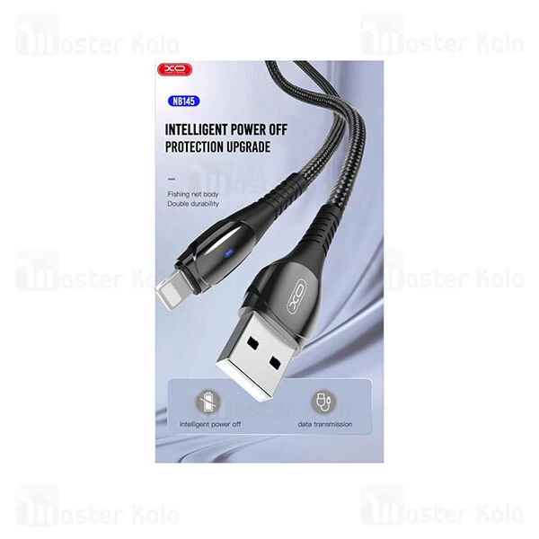 کابل میکرو  ایکس او XO NB145 طول 1 متر شدت جریان 2.4 آمپر