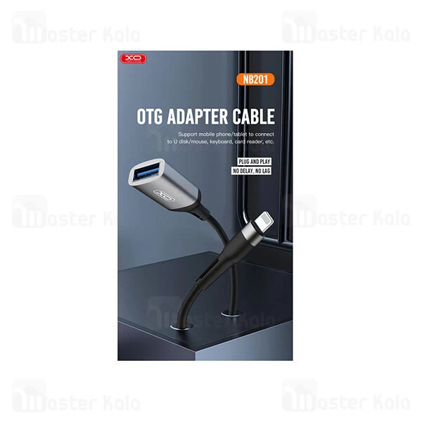تبدیل OTG لایتنینگ به USB ایکس او Xo NB201