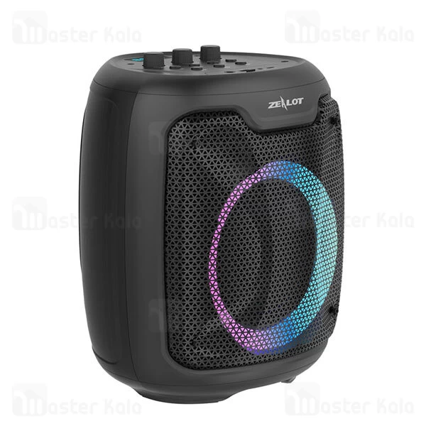اسپیکر بلوتوث زیلوت Zealot P8 توان 50 وات رم و فلش خور با میکروفون