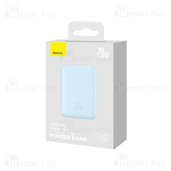 پاوربانک وایرلس 10000 مگنتی بیسوس Baseus PPCX030001 توان 20 وات