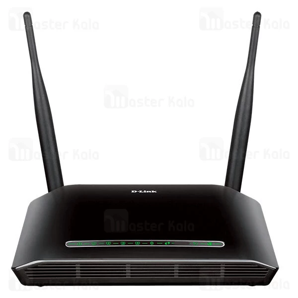مودم روتر 2 آنتن دی لینک D-Link DSL-2750U N300 Adsl2 Plus نسخه هند