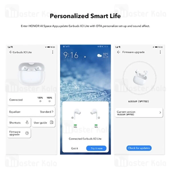هندزفری بلوتوث دوگوش آنر HONOR CHOICE X3 Lite