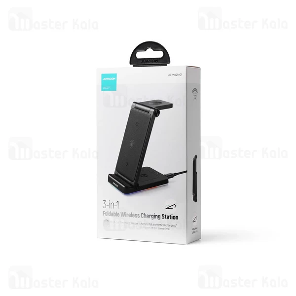 استند و شارژر وایرلس چندکاره جویروم Joyroom JR-WQN01 توان 15 وات
