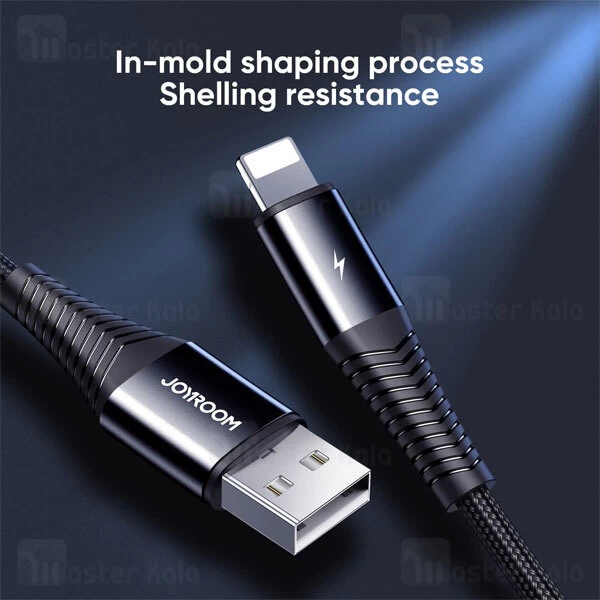 کابل سه سر جویروم Joyroom S-1230G4 شدت جریان 3 آمپر طول 1.2 متر