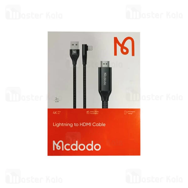کابل لایتنینگ HDMI مک دودو Mcdodo CA-6400 HDMI To Lightning Cable - بدون تاخیر و لگ