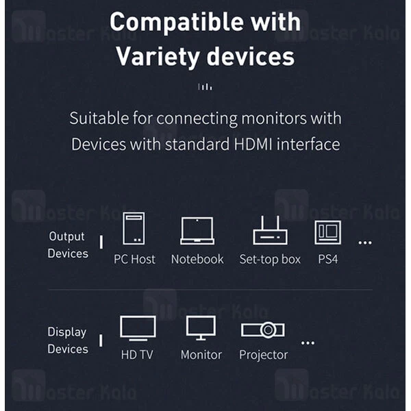 کابل HDMI مک دودو ‌Mcdodo CA-7180 طول 2 متر
