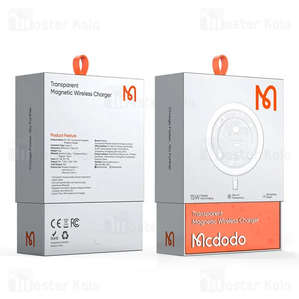شارژر وایرلس مگنتی مک دودو Mcdodo CH-2330 توان 15 وات