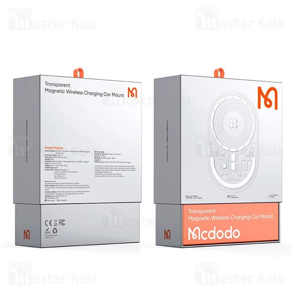 هولدر و شارژر وایرلس مگ سیف مک دودو Mcdodo CH-2340 مگنتی