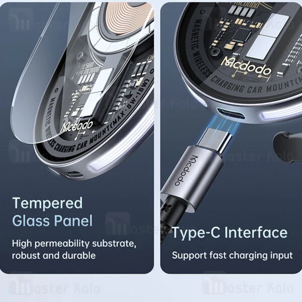 هولدر و شارژر وایرلس مگ سیف مک دودو Mcdodo CH-2340 مگنتی