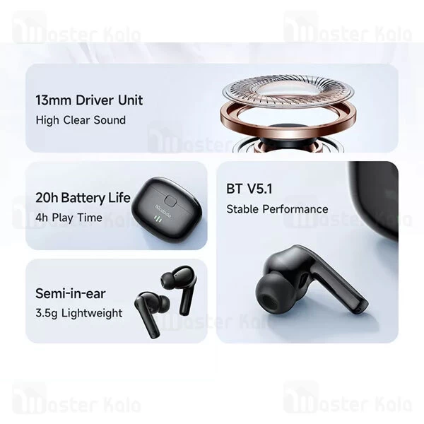 هندزفری بلوتوث دوگوش مک دودو Mcdodo HP-2781