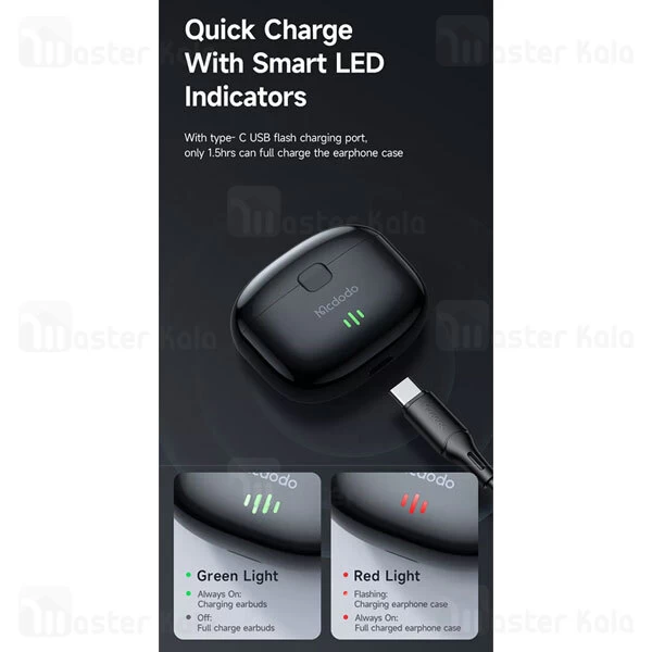 هندزفری بلوتوث دوگوش مک دودو Mcdodo HP-2781