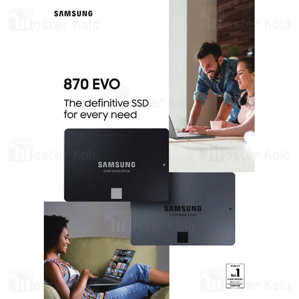 درایو SSD اینترنال سامسونگ Samsung Evo 870 2.5 inch ظرفیت 500 گیگابایت