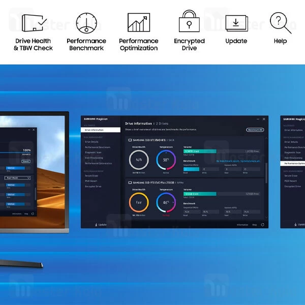 درایو SSD اینترنال سامسونگ Samsung Evo 870 2.5 inch ظرفیت 500 گیگابایت