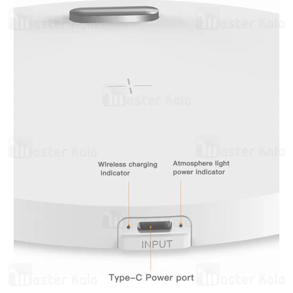 استند و شارژر وایرلس چندکاره ایکس او XO WX030 توان 15 وات