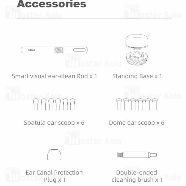 گوش پاک کن هوشمند شیائومی Xiaomi Bebird Note 5 Pro