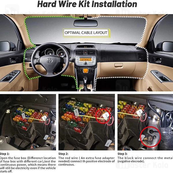 کیت سخت افزاری دوربین خودرو شیائومی Xiaomi DDPAI Mini