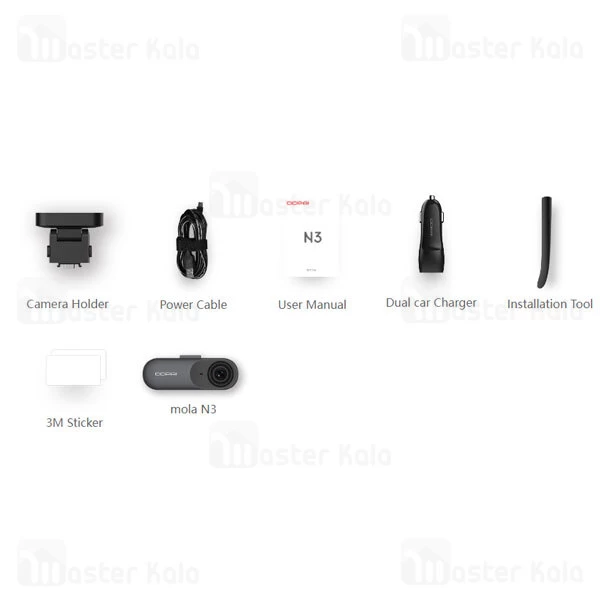 دوربین خودروی شیائومی Xiaomi DDPAI Mola N3