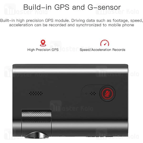 دوربین خودروی شیائومی Xiaomi DDPAI X2S Pro به همراه دوربین عقب