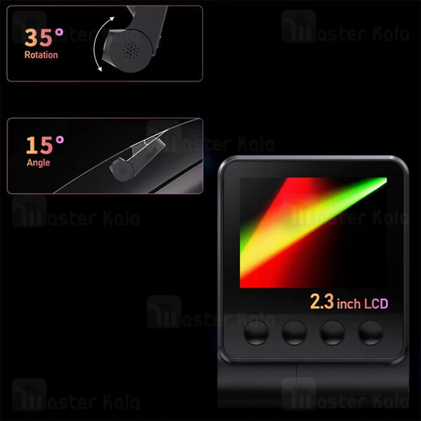 دوربین خودروی شیائومی Xiaomi DDpai Z50 به همراه دوربین عقب