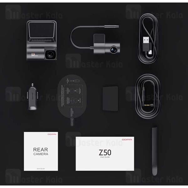 دوربین خودروی شیائومی Xiaomi DDpai Z50 به همراه دوربین عقب