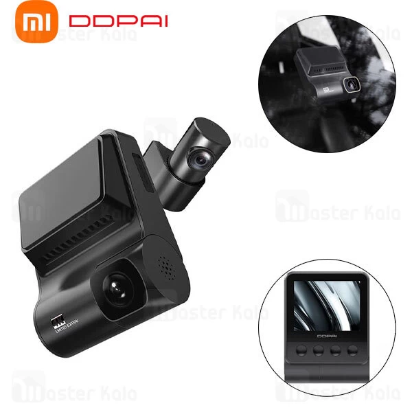 دوربین خودروی شیائومی Xiaomi DDpai Z50 به همراه دوربین عقب
