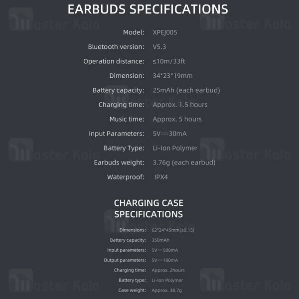 هندزفری بلوتوث دوگوش شیائومی Xiaomi Mibro M1 XPEJ005