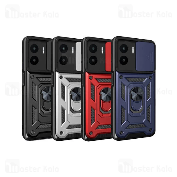 گارد محافظ ضد ضربه انگشتی Xiaomi Redmi A1 SHUNIJA Case دارای محافظ دوربین