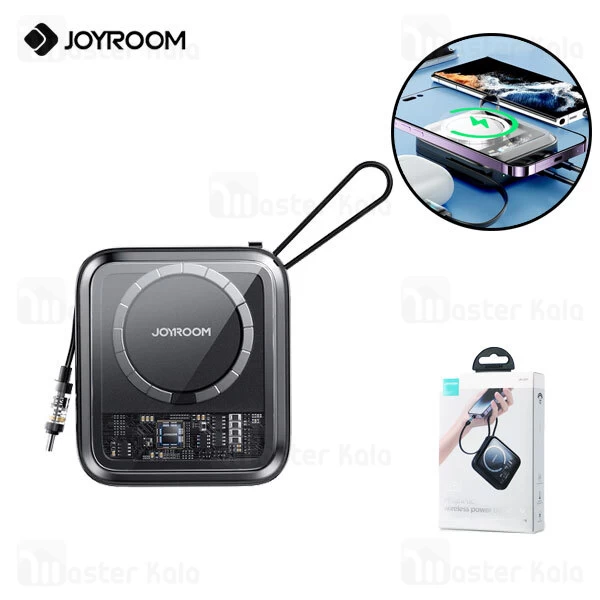 پاوربانک وایرلس 10000 مگنتی جویروم Joyroom JR-L007 توان 22.5 وات