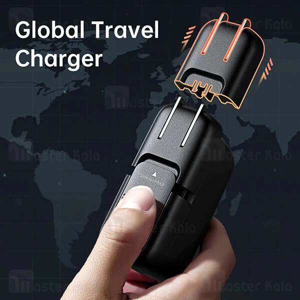 آداپتور سه پورت چندکاره مک دودو Mcdodo CH-8442 توان 65 وات