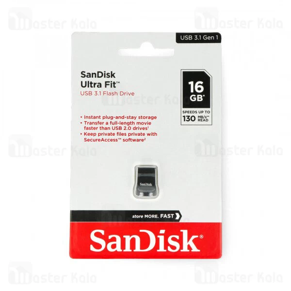 فلش مموری 16 گیگابایت سن دیسک SanDisk Ultra Fit SDCZ430