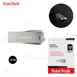 فلش مموری 128 گیگابایت سن دیسک SanDisk Ultra Luxe SDCZ74 USB 3.1