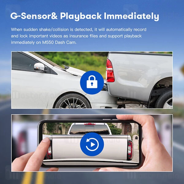 دوربین خودروی شیائومی Xiaomi Dash Cam KM800