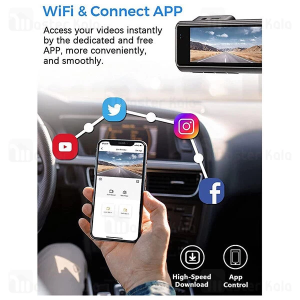 دوربین خودروی شیائومی Xiaomi Jiekemi KM500