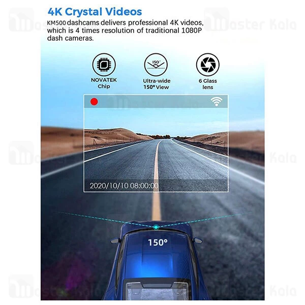 دوربین خودروی شیائومی Xiaomi Jiekemi KM500