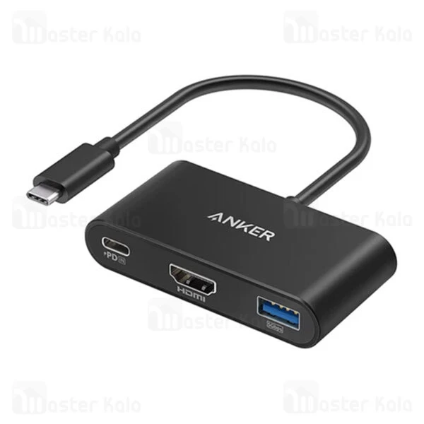 هاب 3 پورت انکر Anker PowerExpand 3 IN 1 Multi-Function HUB