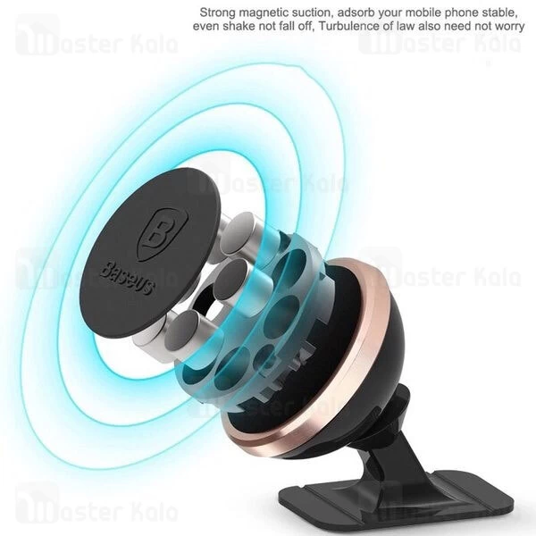هولدر و پایه نگهدارنده موبایل بیسوس Baseus 360 Rotation Magnetic Mount Holder مگنتی