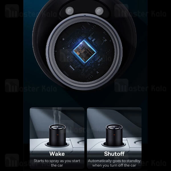 خوشبو کننده هوا هوشمند خودرو بیسوس Baseus Wisdom CNZX050001 به همراه دو رایحه