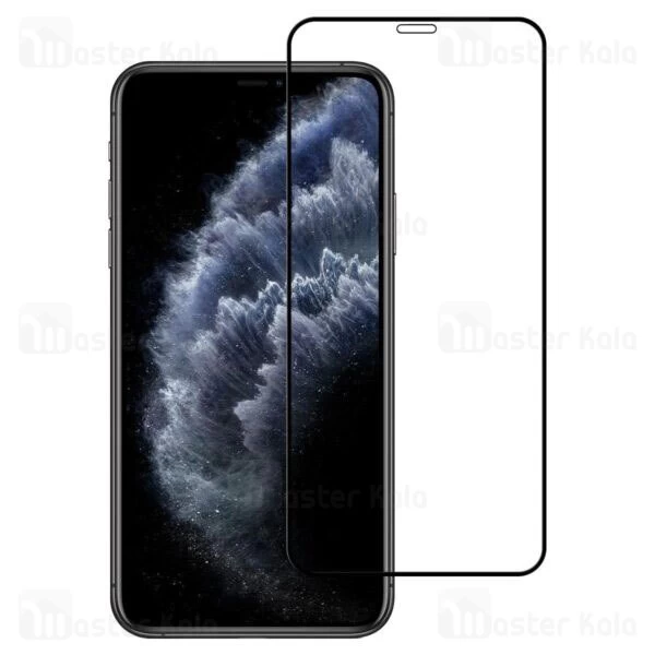 گلس تمام صفحه تمام چسب آیفون گرین لاین Apple iPhone 11 Pro Max Green Lion 3D Unbreakable