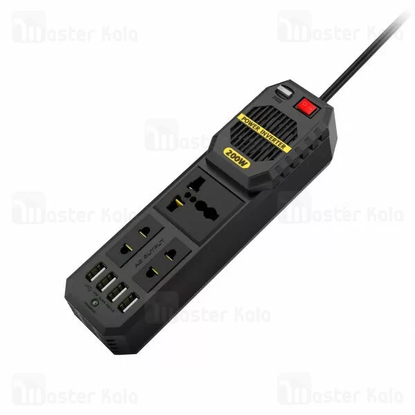 چند راهی برق و شارژر گرین لاین Green Lion Stark Plus دارای 4 پورت