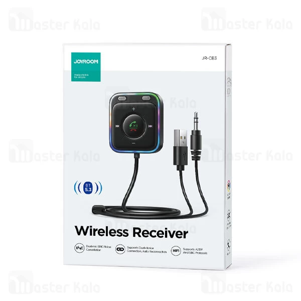 گیرنده صوتی بلوتوث اتومبیل جویروم Joyroom JR-CB3