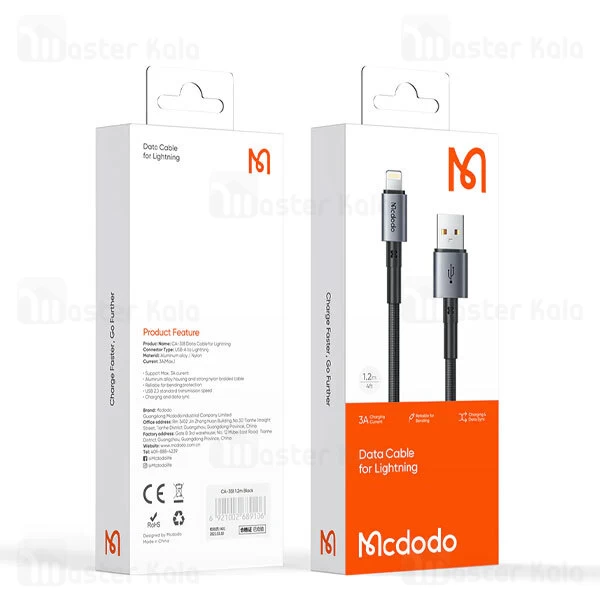 کابل لایتنینگ مک دودو Mcdodo CA-3580 طول 1.2 متر